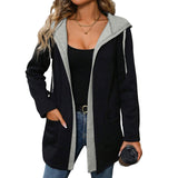 Saco Suéter Casual de Otoño/Invierno – Estilo Dos Piezas en Uno