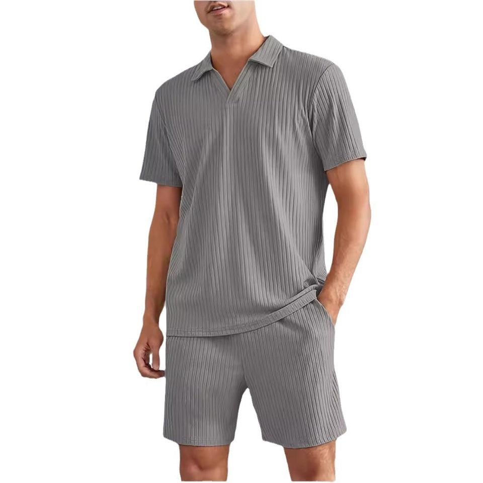Set Casual de Polo y Short para Hombre – Estilo Moderno y Cómodo