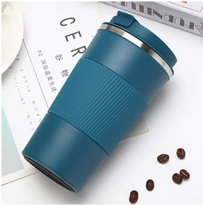 Taza térmica digital para café, cerveza y té, taza de acero inoxidable, 510Ml