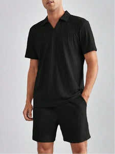 Set Casual de Polo y Short para Hombre – Estilo Moderno y Cómodo
