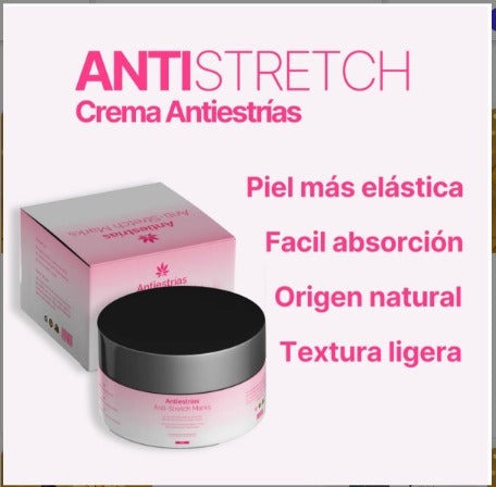 Crema Antiestrías Natural – Hidratación y Elasticidad para tu piel