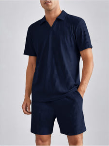 Set Casual de Polo y Short para Hombre – Estilo Moderno y Cómodo