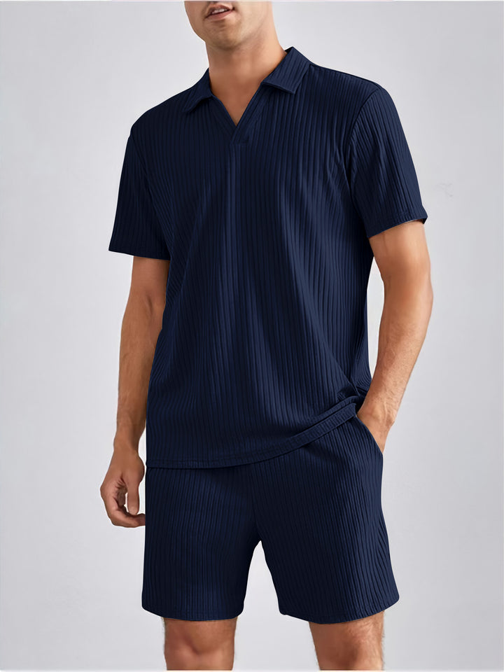 Set Casual de Polo y Short para Hombre – Estilo Moderno y Cómodo