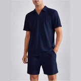 Set Casual de Polo y Short para Hombre – Estilo Moderno y Cómodo