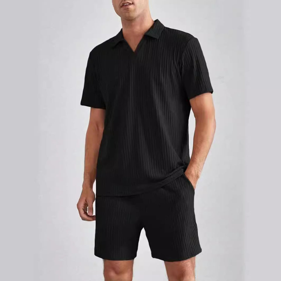 Set Casual de Polo y Short para Hombre – Estilo Moderno y Cómodo